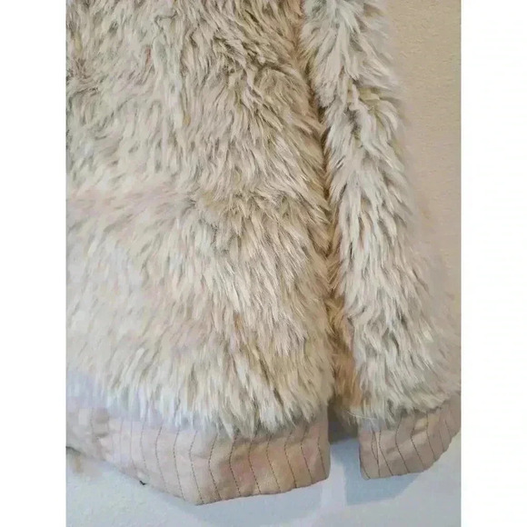 VTG Anthropologie Elevenses NWT fauxfur cropped jacket *EXCELLENT $178 Retro 70s - Picture 8 of 15